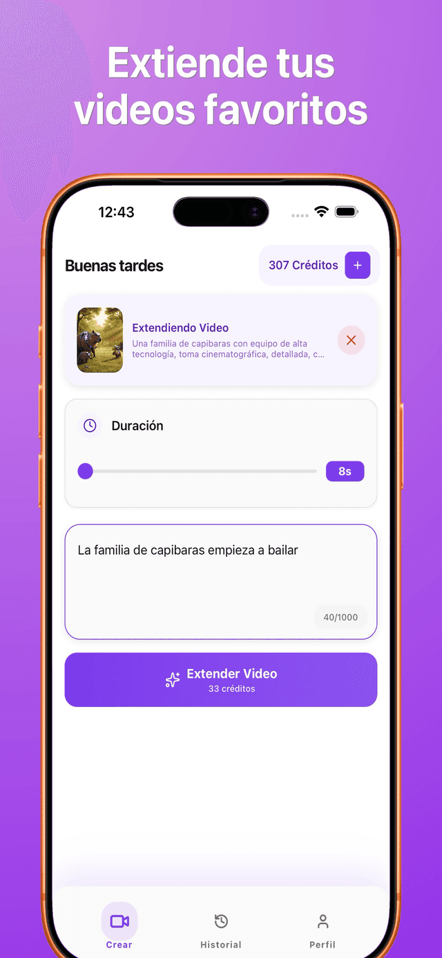 Captura de pantalla de la aplicación Bonega AI 3
