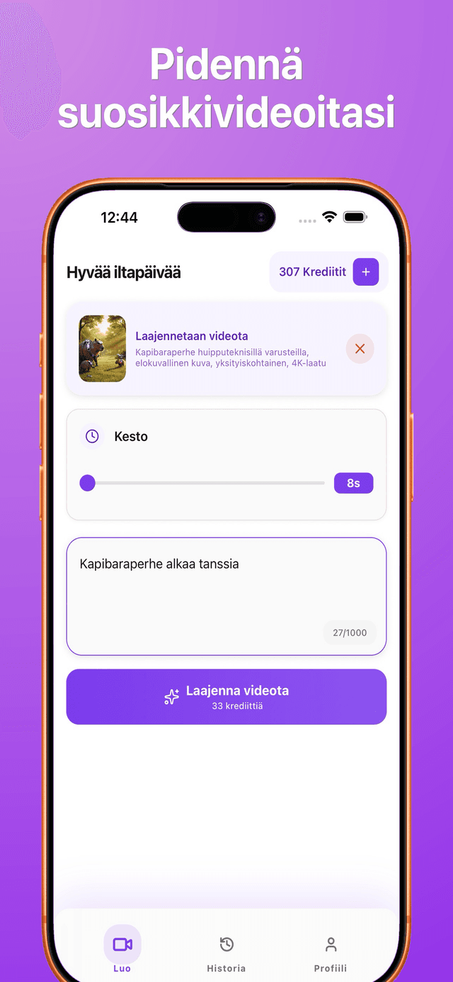 Kuvakaappaus Bonega AI -sovelluksesta 3