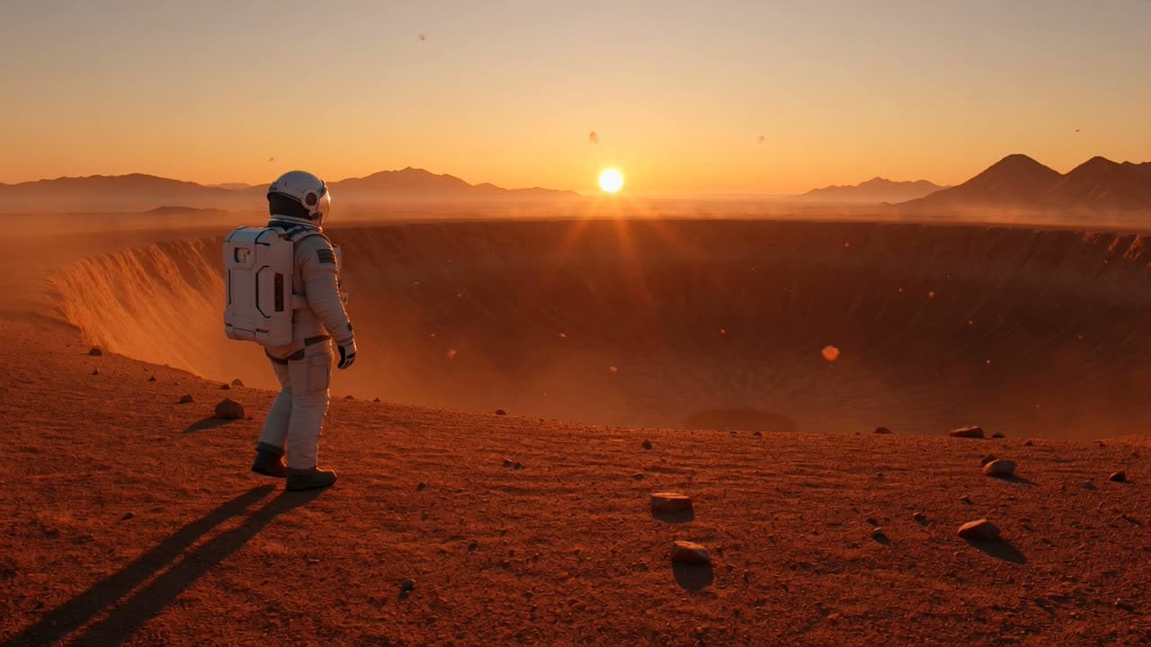 Grok, Mars Astronaut