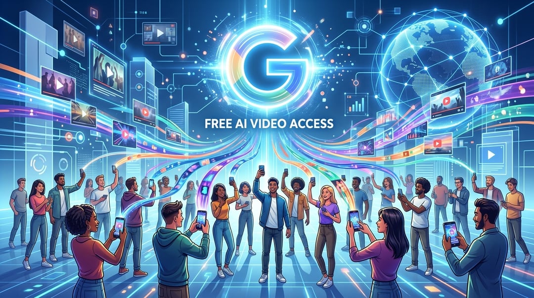 Google Veo 3.1 Ücretsiz Oldu: Her Google Hesabına Aylık 10 AI Video