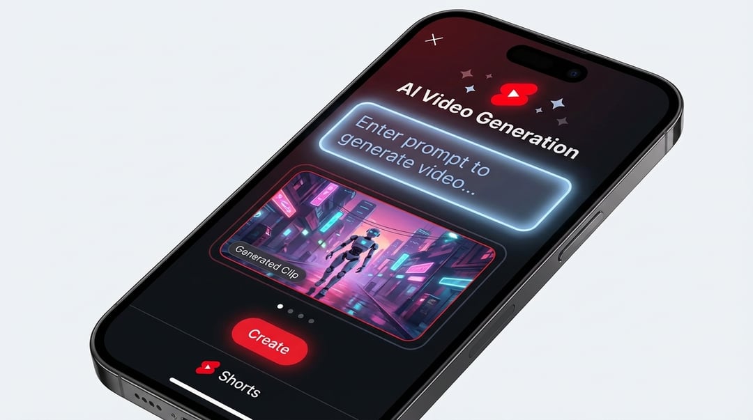 YouTube, Veo 3 Fast'i Shorts'a Getiriyor: 2,5 Milyar Kullanıcı için Ücretsiz Yapay Zeka Video Üretimi